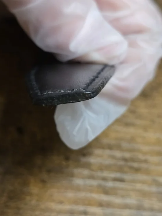 Dior Black Leather Men's Belt with Gold Buckle - Picture 6 of 16